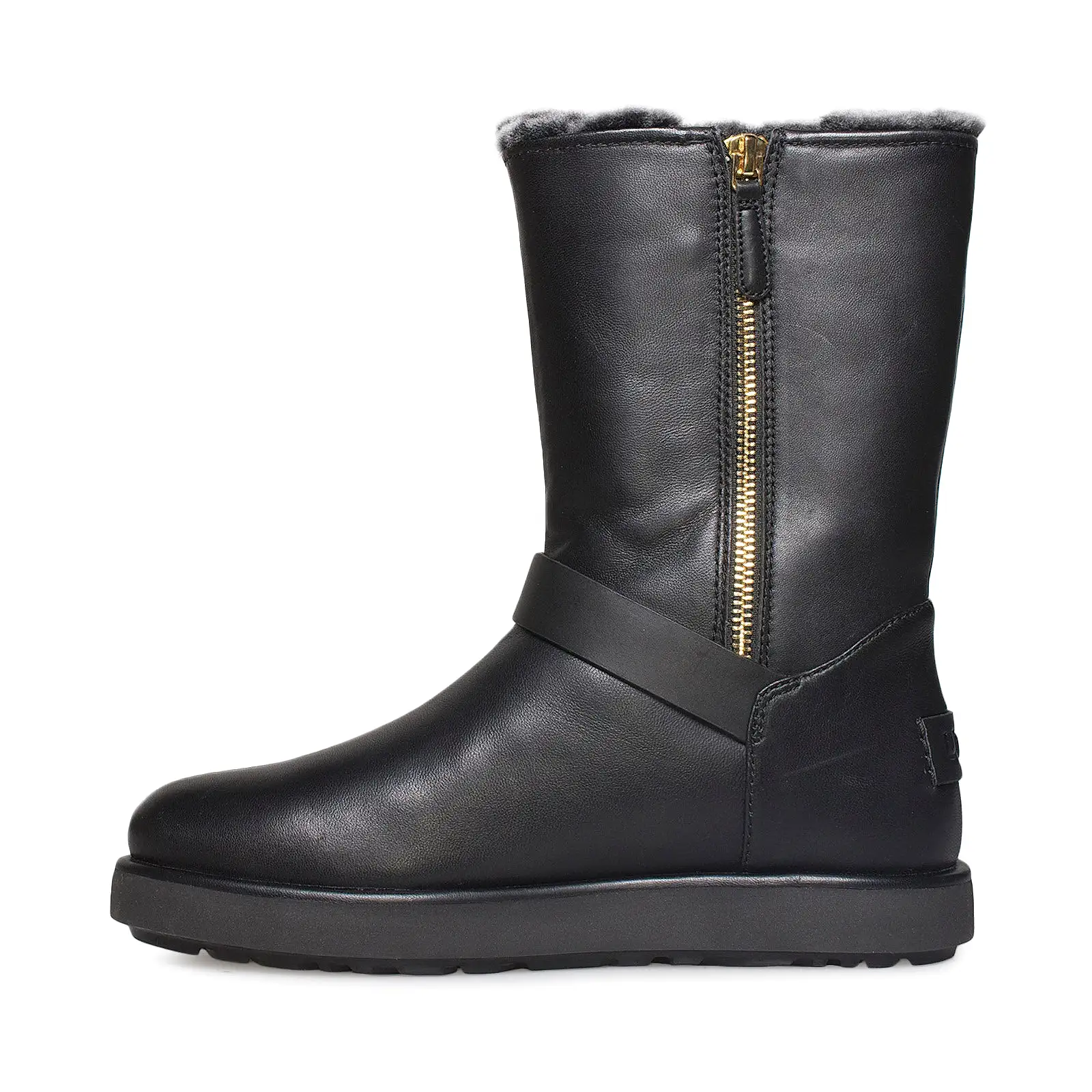 UGG Classic Berge Short Black Boots - Women's