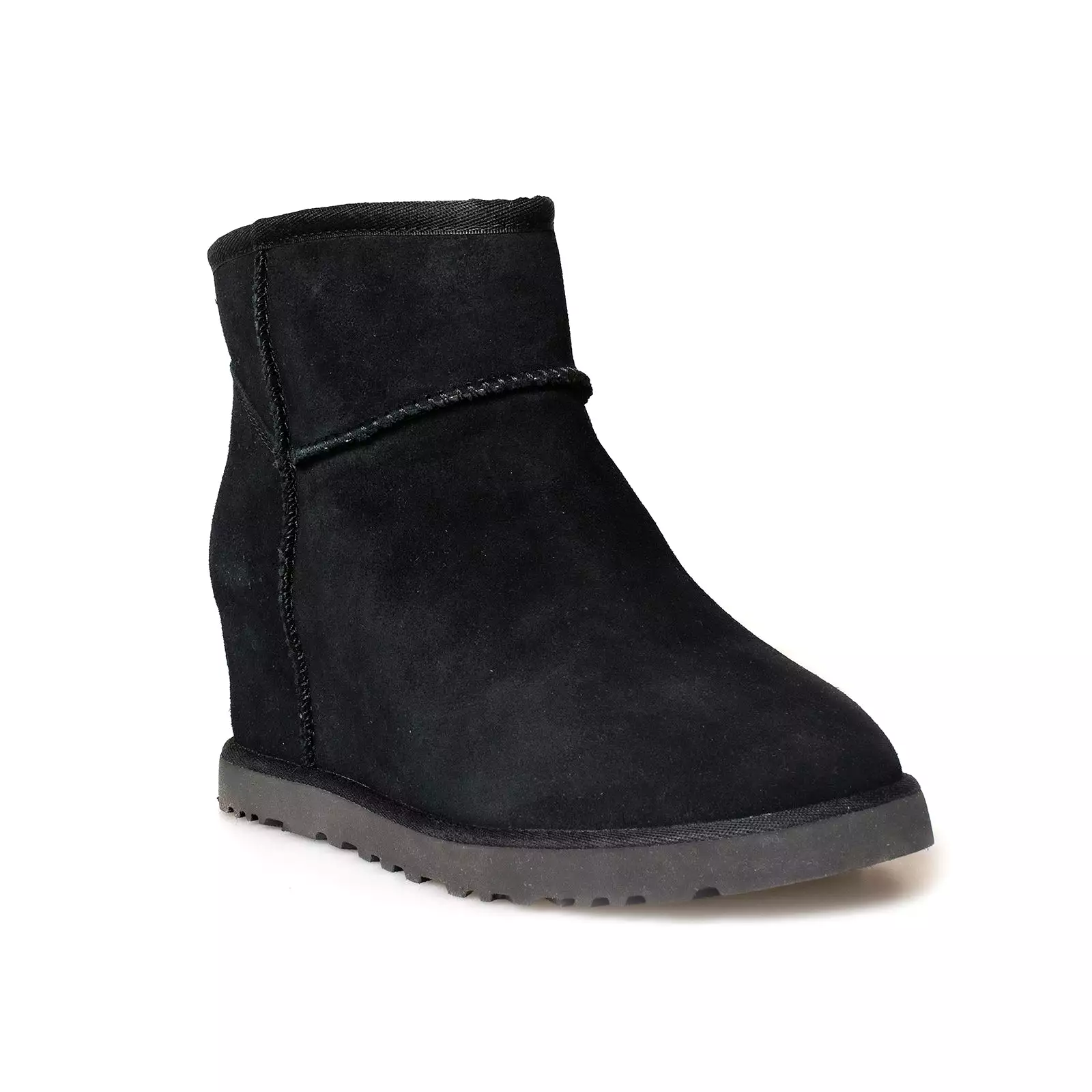 UGG Classic Femme Mini Black Boots - Women's