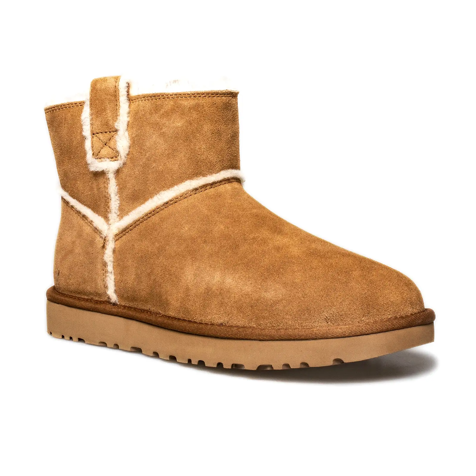 UGG Classic Mini Spill Seam Chestnut Boots - Women's