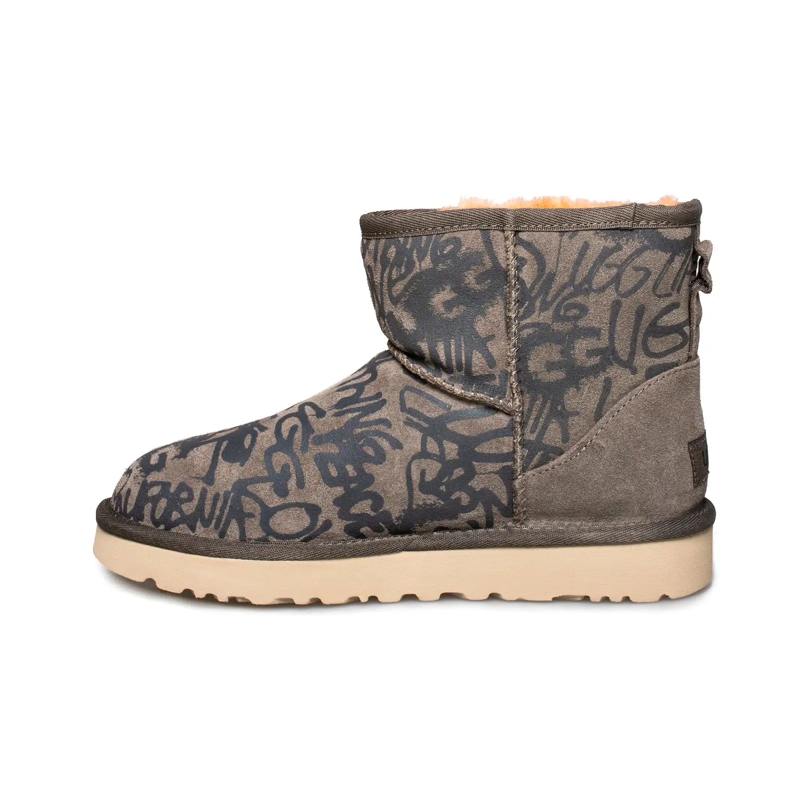 UGG Classic Street Graffiti Mini Slate Boots - Women's