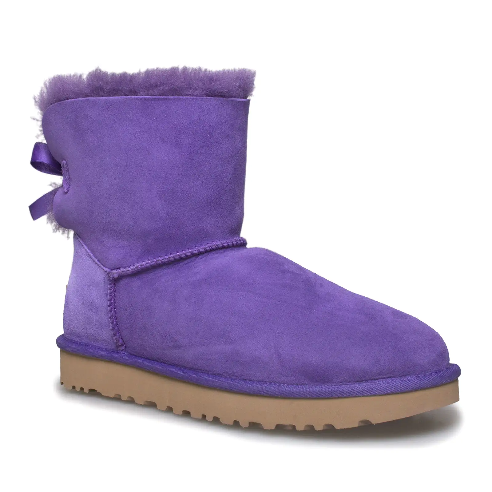 UGG Mini Bailey Bow II Violet Bloom Boots - Women's