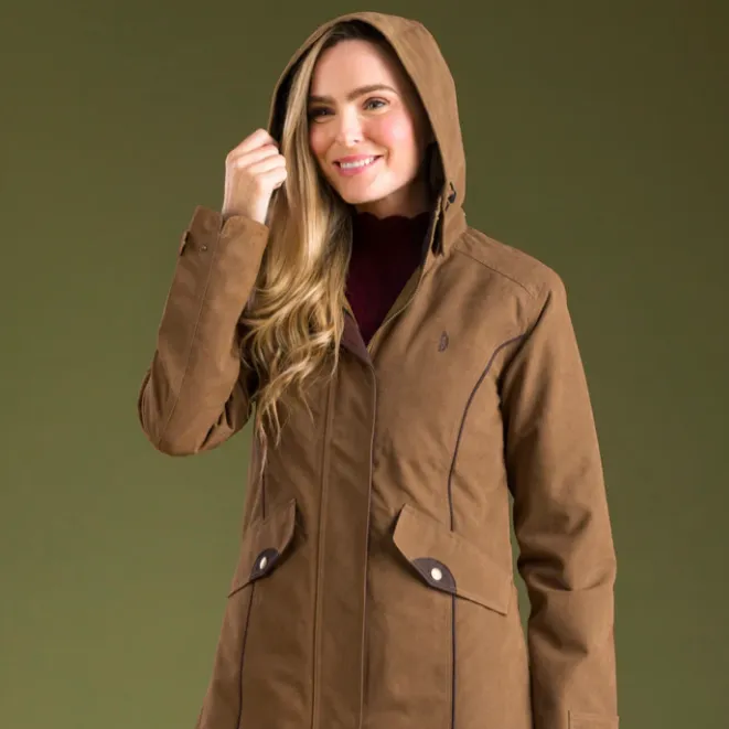 Una Waterproof Jacket - Camel