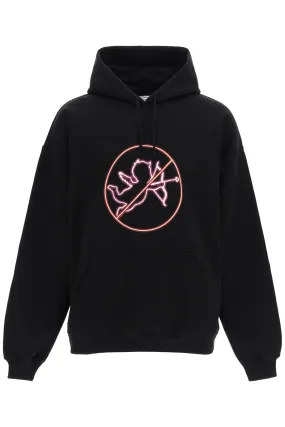 Vetements Graphic Printed Drawstring Hoodie