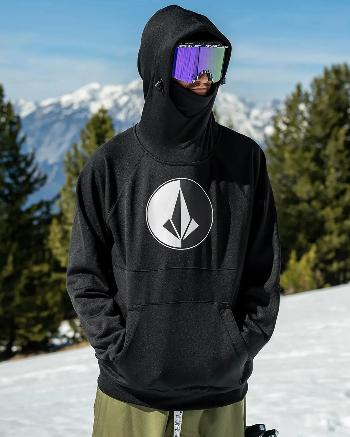 Volcom Hydro Riding Hoodie - Black