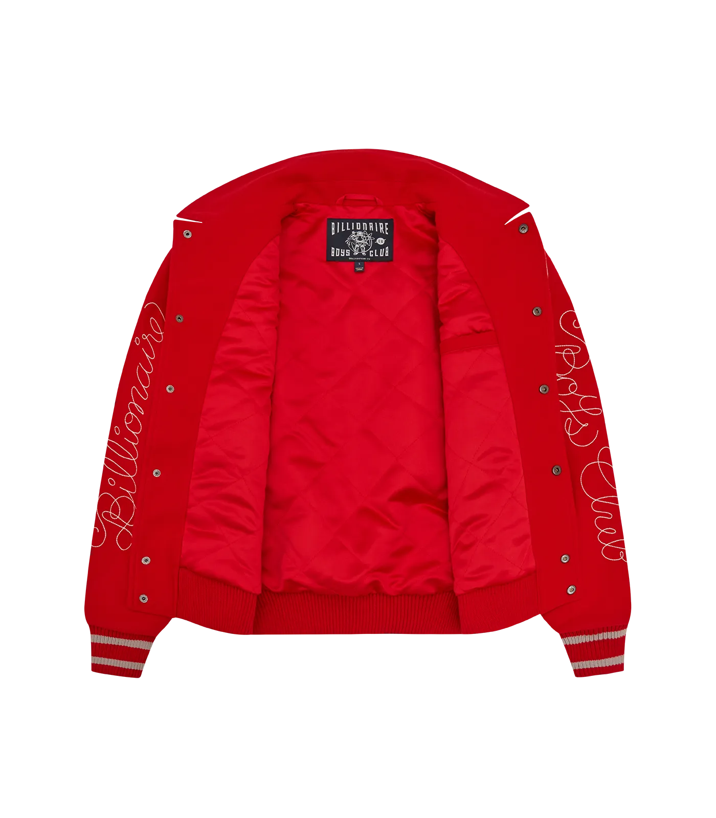 WESTERN VARSITY JACKET - RED