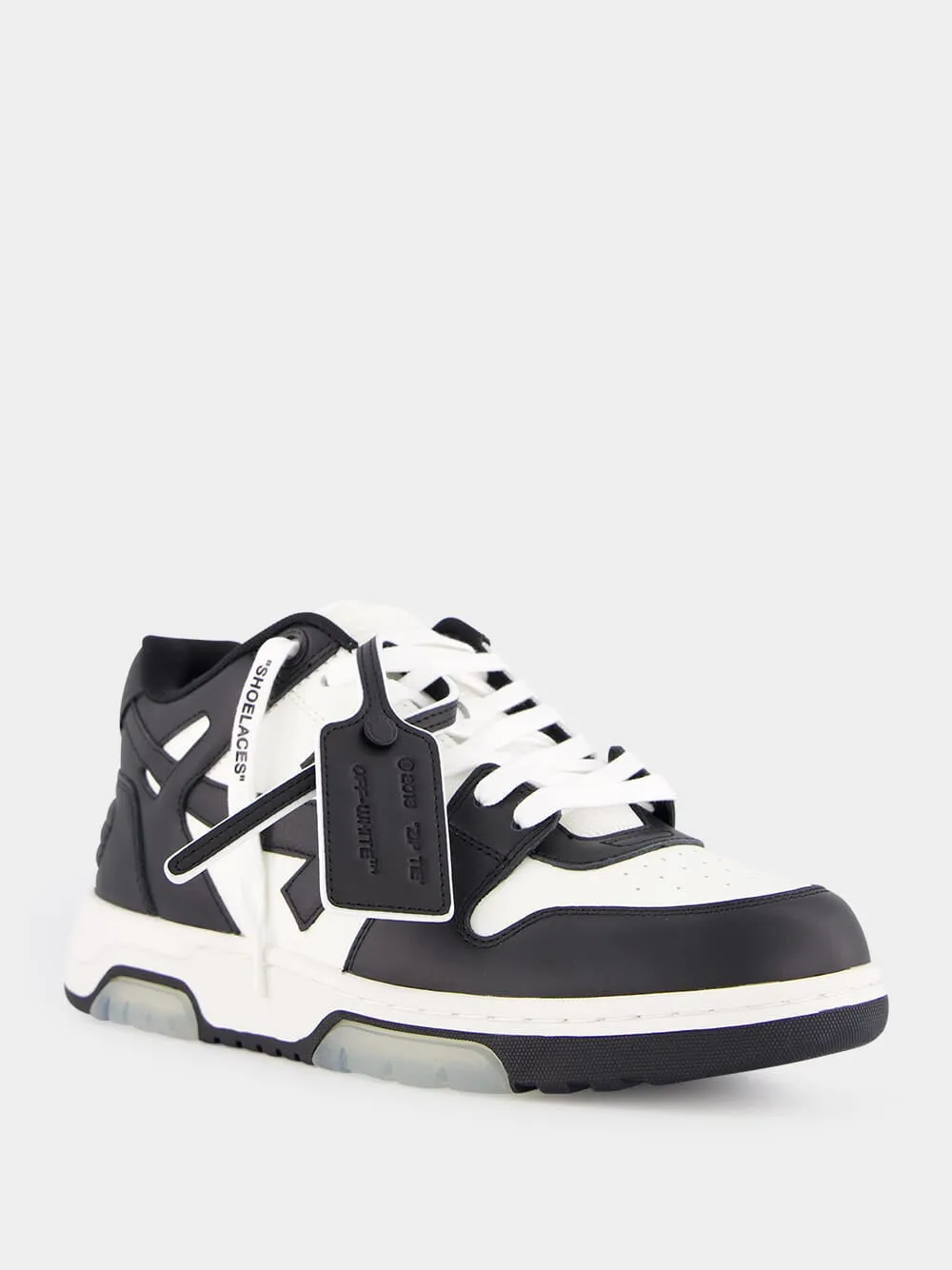 White and Black Out Of Office Sneakers