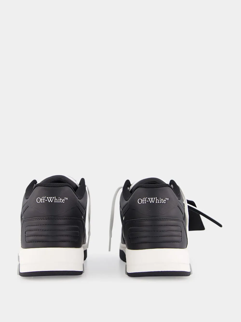 White and Black Out Of Office Sneakers