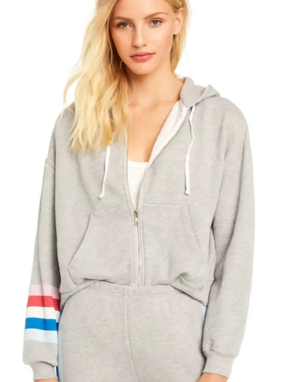 Wildfox Spectrum Marquis Zip Hoodie