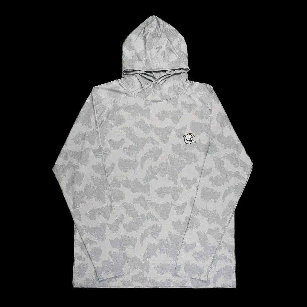 Windowpane Camo Flipper Performance T-Shirt Hoodie