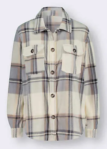 Witt Checked Fleece Jacket | Grattan