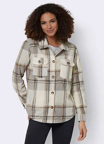 Witt Checked Fleece Jacket | Grattan