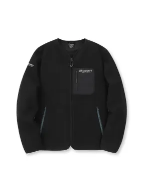 [WMS] Jacqard Fleece Jacket Black