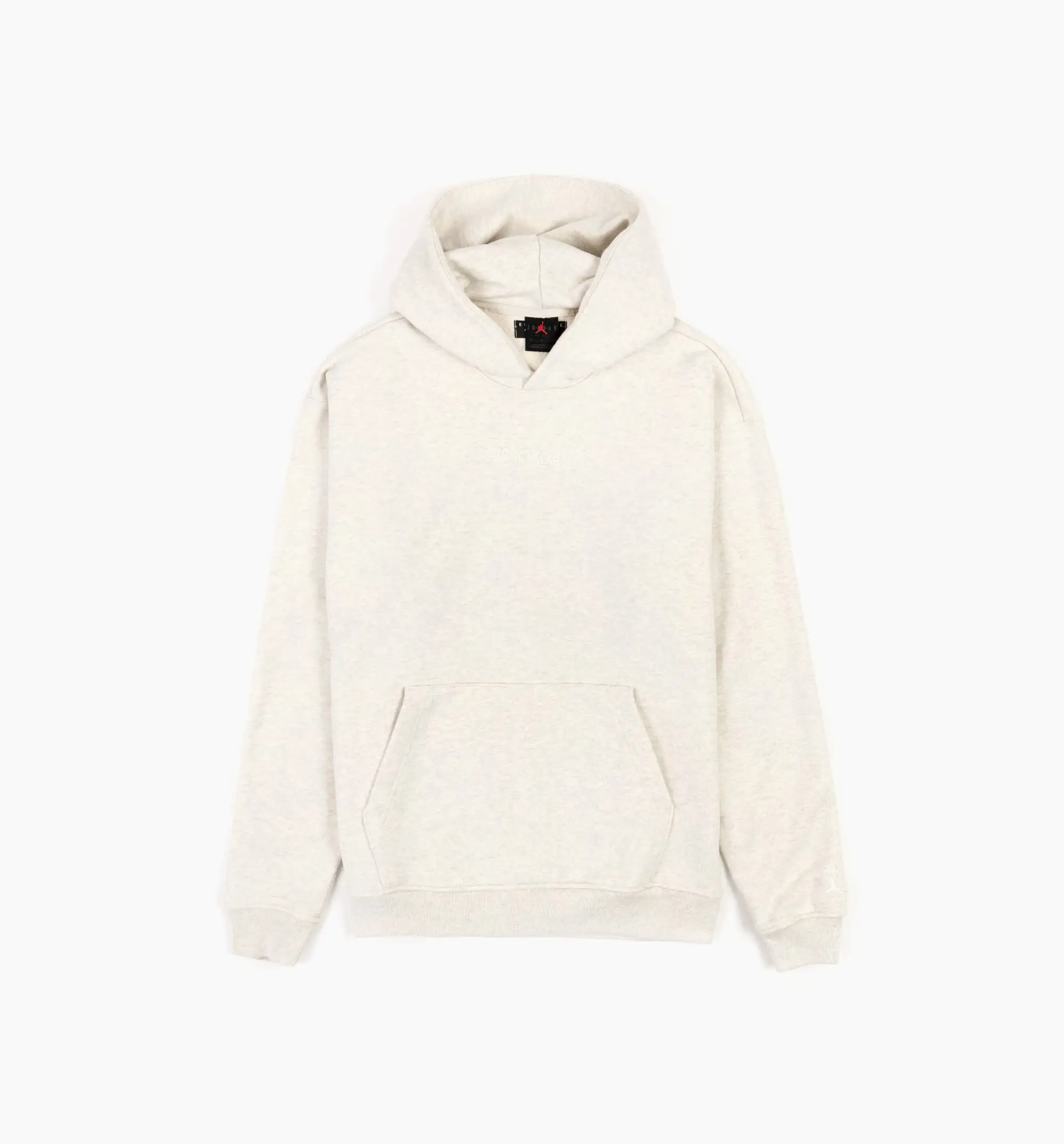 Wordmark Fleece Mens Hoodie - Beige