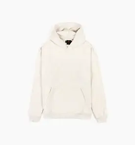 Wordmark Fleece Mens Hoodie - Beige