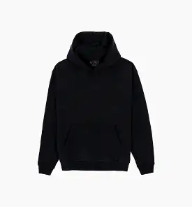 Wordmark Fleece Mens Hoodie - Black