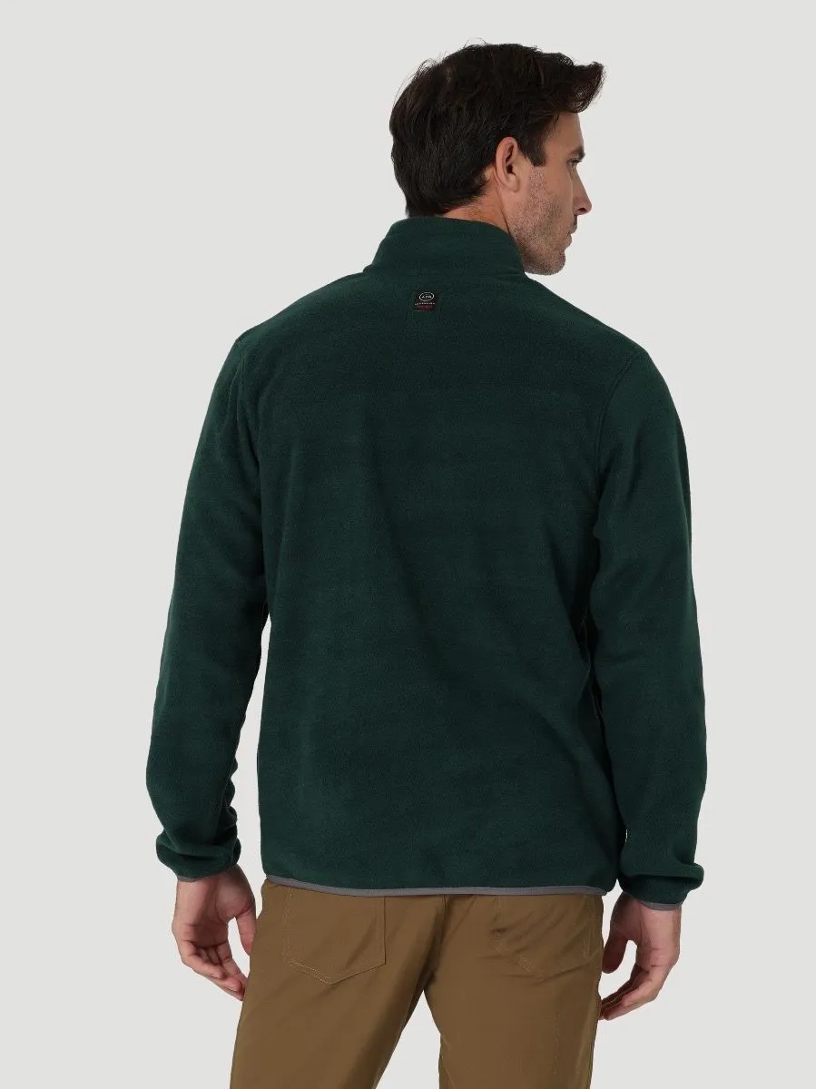 Wrangler Adams Full Zip Fleece Jacket Pine