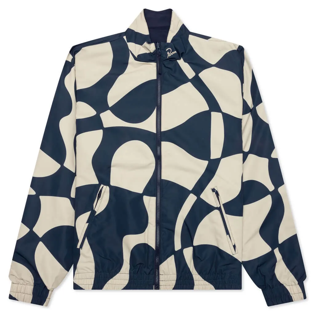 Zoom Winds Reversible Track Jacket - Navy Blue